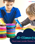 3D Pen Filament Navulling - 100 meter - 10 Kleuren - ABS & PLA Filament